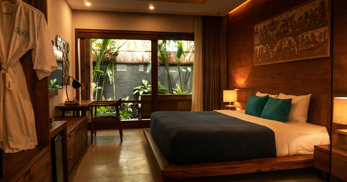 ホテルの部屋の写真